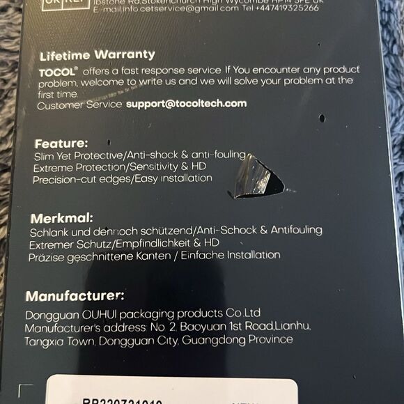 TOCOL 2+2 For iPhone Privacy Screen Protector 6.7” 2 Pack Phone Case Bonus - Picture 3 of 8